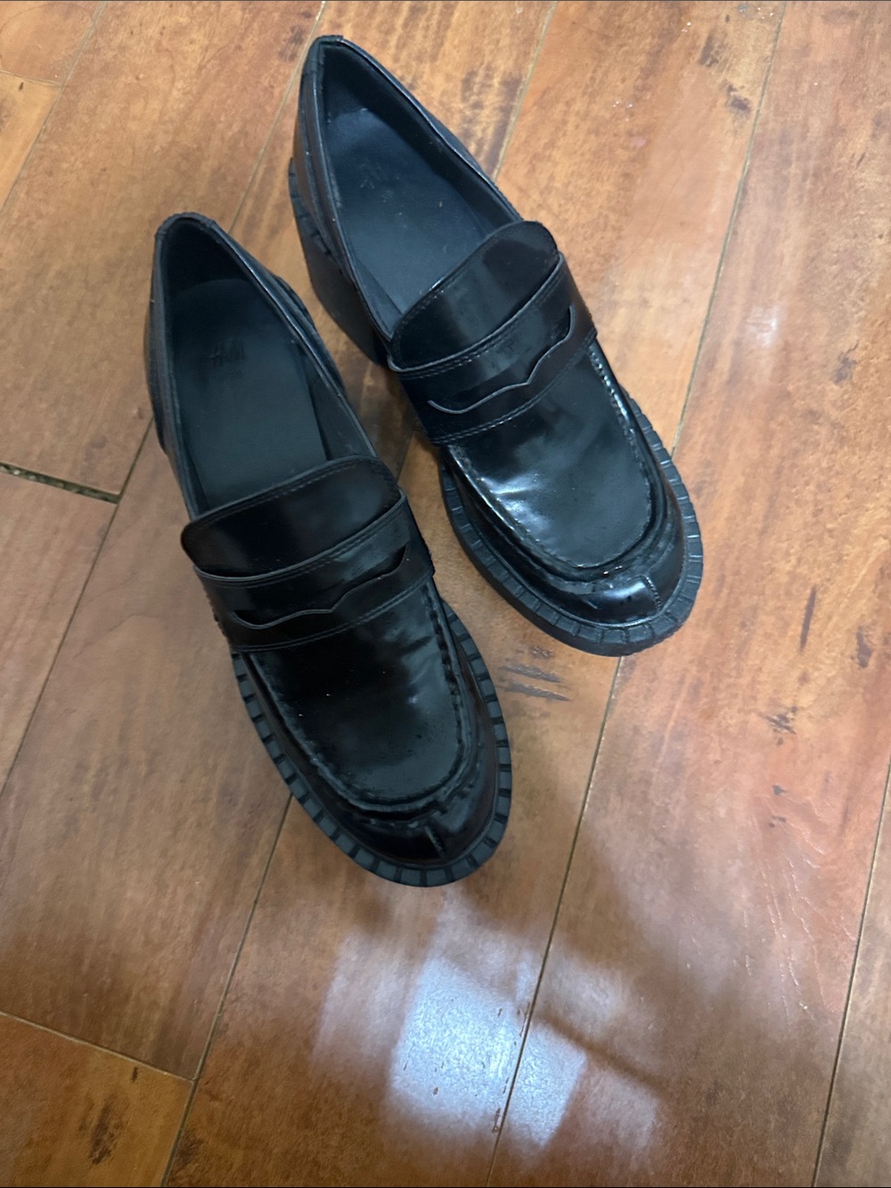 Classic Black Penny Loafers